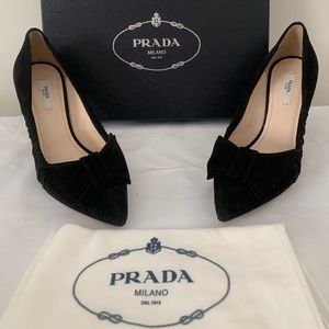 Authentic Prada high heel shoes